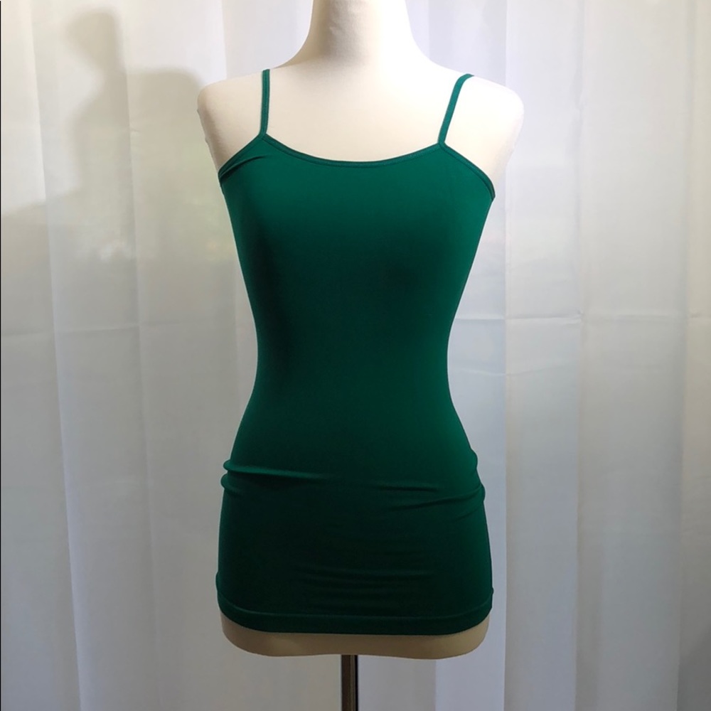 Colorful tank top spaghetti straps one size NWT